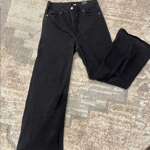 H&M wide leg jeans, 10